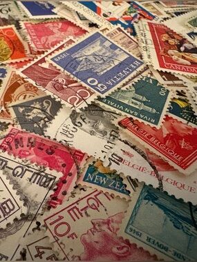 250 Assorted Postage Stamps- Lot #5